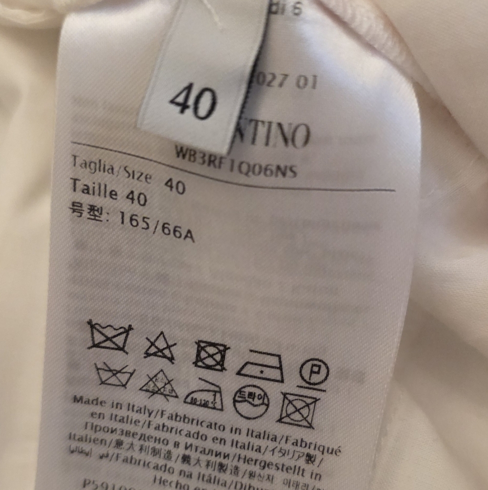 VALENTINO Archive '68 Print White Shorts with Red Coral Motif rare NTW vintage - Picture 7 of 12